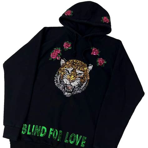 gucci tiger hoodie price|gucci tiger sequin shirt.